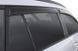 Window Deflectors 4 pcs Set Hyundai ELANTRA 2021-2025 Ventvisor IN-CHANNEL Dark Smoke AVS 194169