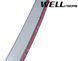 Owiewki do szyb samochodowych num 4 szt z czarna chromowana listwa Volkswagen Jetta 2006 - 2010 Sedan Wellvisors 3-847VW011