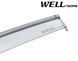 Owiewki do szyb samochodowych num 4 szt z czarna chromowana listwa BMW 3-Series 2006 - 2011 Sedan Wellvisors 3-847BM012