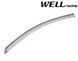 Owiewki do szyb samochodowych num 4 szt z czarna chromowana listwa BMW 3-Series 2006 - 2011 Sedan Wellvisors 3-847BM012