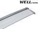 Owiewki do szyb samochodowych num 4 szt z czarna chromowana listwa BMW 3-Series 2006 - 2011 Sedan Wellvisors 3-847BM012