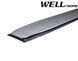 Window Deflectors 4pcs Set With Black Trim Lexus RX 2004-2009 Wellvisors 3-847LX006