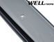 Window Deflectors 4pcs Set With Black Trim Lexus RX 2004-2009 Wellvisors 3-847LX006