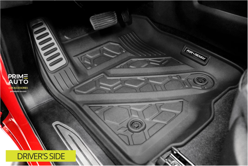 Лайнеры передние Ford Ranger EUR 2019-2022 черный AIR DESIGN FO26D57/56 FO26D57/56 фото