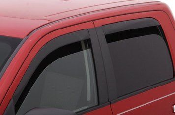 Window Deflectors 4 pcs Set Ford EDGE 2015-2025 Ventvisor LOW PRO Smoke AVS 894083