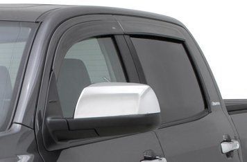 Window Deflectors 4 pcs Set GMC SIERRA 1500 2016-2018 Ventvisor LOW PROFILE Black AVS 894033-G1W