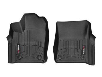 Car Mats 3D Liners Front Kia Picanto 2017 - 2024 Black WeatherTech 4414031