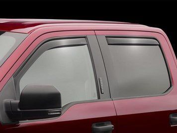 Owiewki do szyb samochodowych prz&oacute;d num 2 szt wstawiony GMC Sierra 1500 2019 - 2025 DoubleCab WeatherTech 86930IM