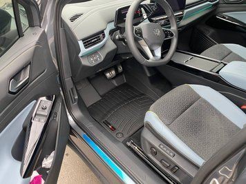 Covorașe cauciuc 3D Liners faţă Skoda Enyaq iV 2020 - 2025 negru WeatherTech 4416371