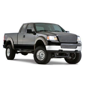 Fender Flares set 4 PCs Ford F-150 2004-2008 Extended-A-style black Bushwacker 20915-02