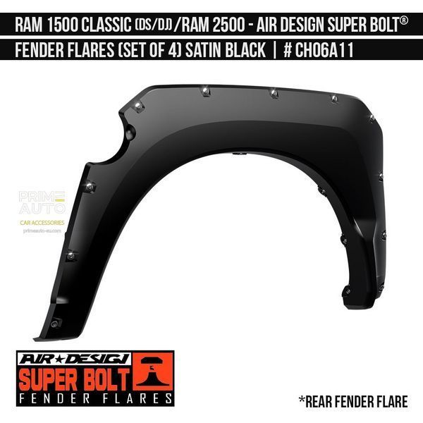 Фендера Classic 1500 2010-2023 черный AIR DESIGN CH06A11 CH06A11 фото