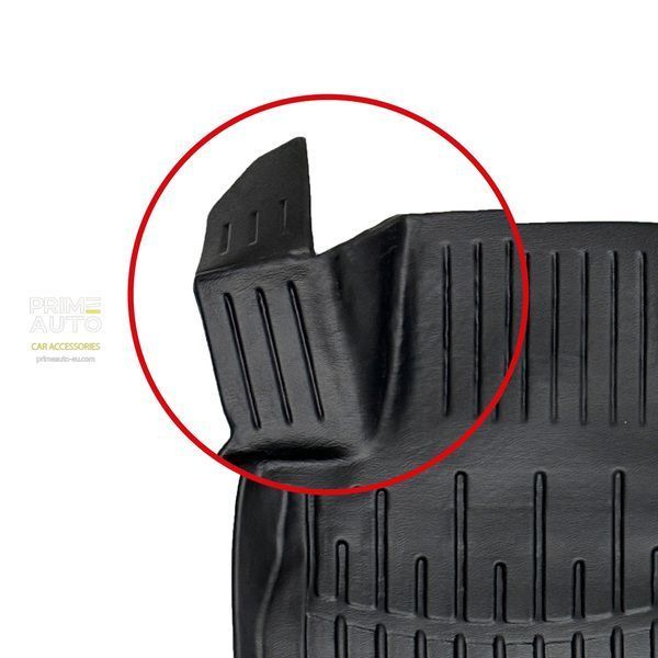 Car Mats with raised edge set 5 pcs Citroen C-Zero 2009 - 2014 black 5013155 SOVA-PL