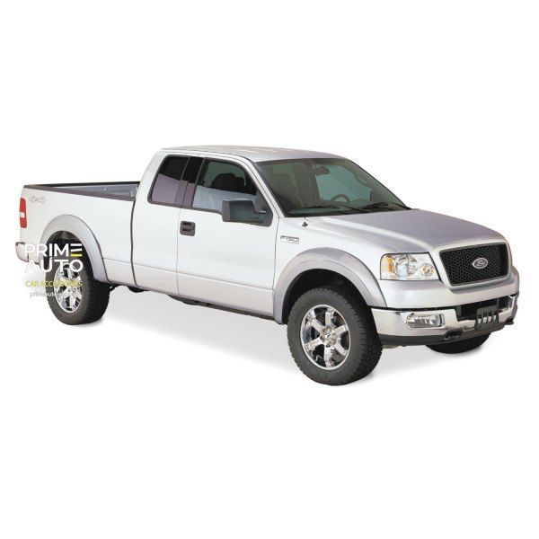 Fender Flares set 4 PCs Ford F-150 2004-2008 Extended-A-style black Bushwacker 20915-02