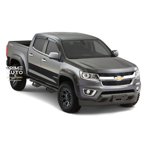 Poszerzenia nadkoli ustawić 4 szt Chevrolet Colorado 2015-2020 Pocket-style czarny Bushwacker 40969-02