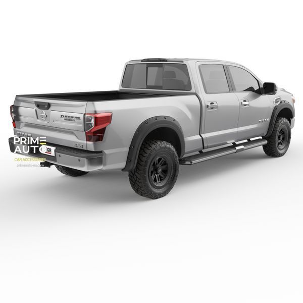 Розширювачі арок Nissan Titan 2017 - 2025 Bolt-On Style матові EGR 796004 796004 фото