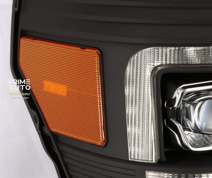Передние фары Ford Super Duty 2011-2016 LED NOVA серия черные AlphaRex 880149 880149 фото