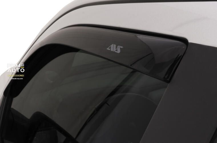 Window Deflectors 4 pcs Set Toyota Tacoma 2024-2025 VENTVISOR IN-CHANNEL Dark Smoke AVS 194270