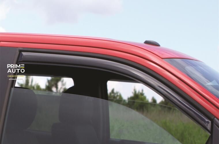 Window Deflectors 4 pcs Set Toyota Tacoma 2024-2025 VENTVISOR IN-CHANNEL Dark Smoke AVS 194270