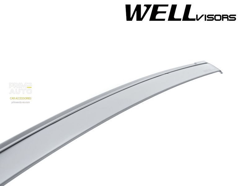 Window Deflectors 4pcs Set Premium Series Toyota Prius 2012-2018 V Wellvisors 3-847TY052