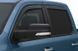 Window Deflectors 4 pcs Set Toyota Tacoma 2024-2025 VENTVISOR IN-CHANNEL Dark Smoke AVS 194270