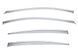Window Deflectors 4pcs Set with Chrome Trim Chevrolet Cruze 2016-2018 Sedan Wellvisors 3-847CH017