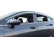 Window Deflectors 4pcs Set with Chrome Trim Chevrolet Cruze 2016-2018 Sedan Wellvisors 3-847CH017