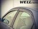 Дефлекторы окон к-т 4 шт Premium серия Toyota Camry 2002 - 2006 Sedan Wellvisors 3-847TY008 3-847TY008 фото 4