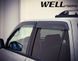Owiewki do szyb samochodowych num 4 szt Premium seria Toyota 4Runner 1996 - 2002 Wellvisors 3-847TY024