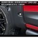 Fender Flares Chevrolet Colorado 2021-2022 black AIR DESIGN GM25D41