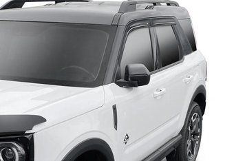 Window Deflectors 4 pcs Set Ford Bronco Sport 2021-2024 Ventvisor LOW PRO Smoke AVS 894085