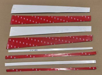 Rack covers set 8 pcs chrome Lexus LX 1998 - 2007 USA PAXLLX4708