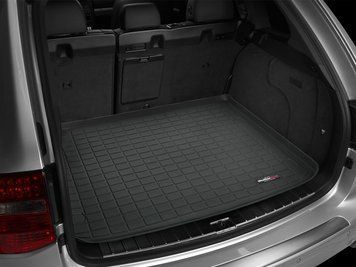 Килим в багажник Volkswagen Touareg 2003 - 2010 чорний WeatherTech 40244 40244 фото