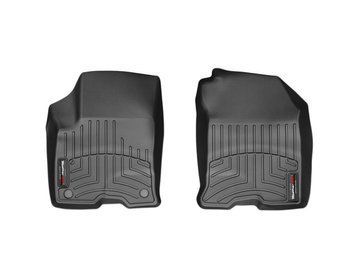 Car Mats 3D Liners Front Ford Focus 2008 - 2014 Black WeatherTech 443011