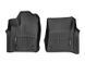 Килими автомобільні 3D Лайнери передні Skoda Kamiq 2022 - 2026 чорний WeatherTech 4413561 4413561.. фото 1