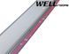 Owiewki do szyb samochodowych num 4 szt z czarna chromowana listwa Dodge Journey 2009 - 2020 Wellvisors 3-847DG001