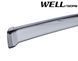 Owiewki do szyb samochodowych num 4 szt z czarna chromowana listwa Dodge Journey 2009 - 2020 Wellvisors 3-847DG001