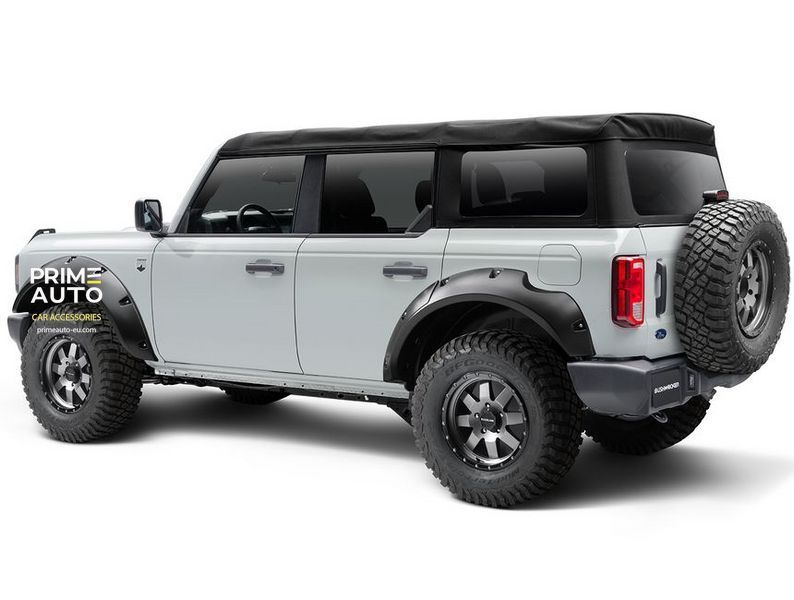 Розширювачі арок комплект 4 шт Ford Maverick 2022-2025 Pocket-style чорний Bushwacker 20967-02 20967-02 фото