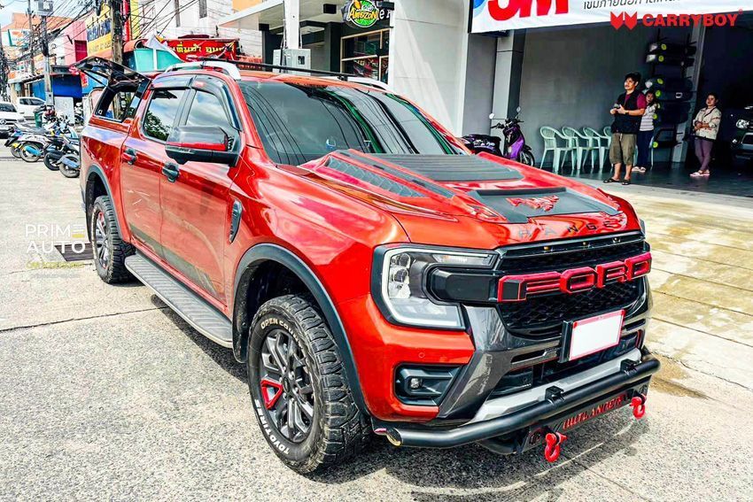 Кунг на пікап Ford Ranger 2023 + 2X серія Carryboy CFRD-ZX CFRDS-ZX фото