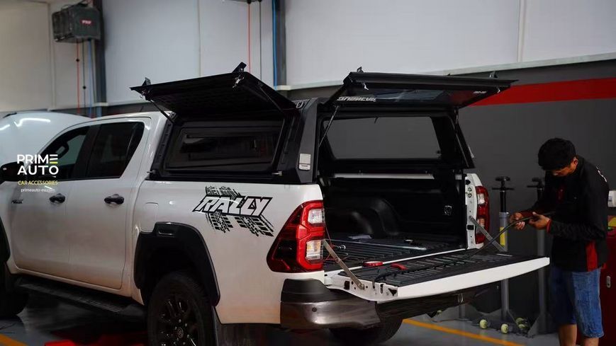 Aluminum HardTop Canopy pickup JUSNCAP Toyota Hilux 2015 + JD10H15