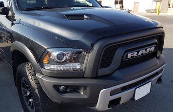 Дефлектор капота RAM/Dodge Ram 1500 Classic 2009-2024 гладкий FormFit HD6R09 HD6R09. фото