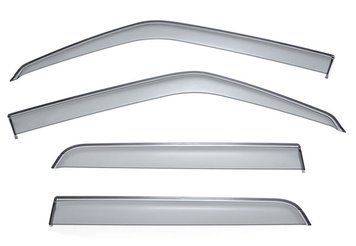 Window Deflectors 4pcs Set Premium Series Nissan Juke 2011-2016 Wellvisors 3-847NS005