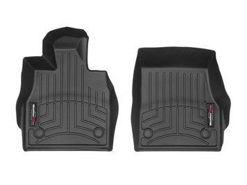 Car Mats 3D Liners Front Chevrolet Corvette 2020 - 2024 Black WeatherTech 4416221