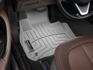 Covorașe cauciuc 3D Liners faţă BMW X1 2016 - 2025 gri WeatherTech 468811