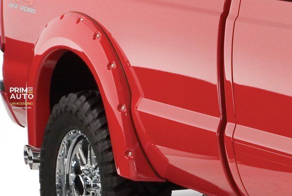 Расширители арок комплект 4 шт Ford F-250 Super Duty 2008-2010 Pocket-style черный Bushwacker 20917-02 20917-02 фото