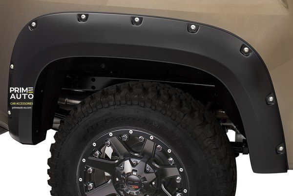 Расширители арок комплект 4 шт GMC Canyon 2015-2020 Pocket-style черный Bushwacker 40971-02 40971-02 фото