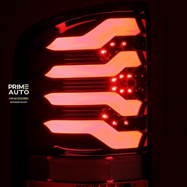 Rear lights Chevrolet Silverado 1500 2014-2018 LED PRO series coal black AlphaRex 620010