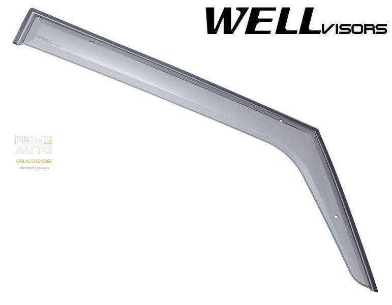 Window Deflectors Front Premium Series Jeep Wrangler 2007-2017 2 Door Wellvisors 3-847JE001