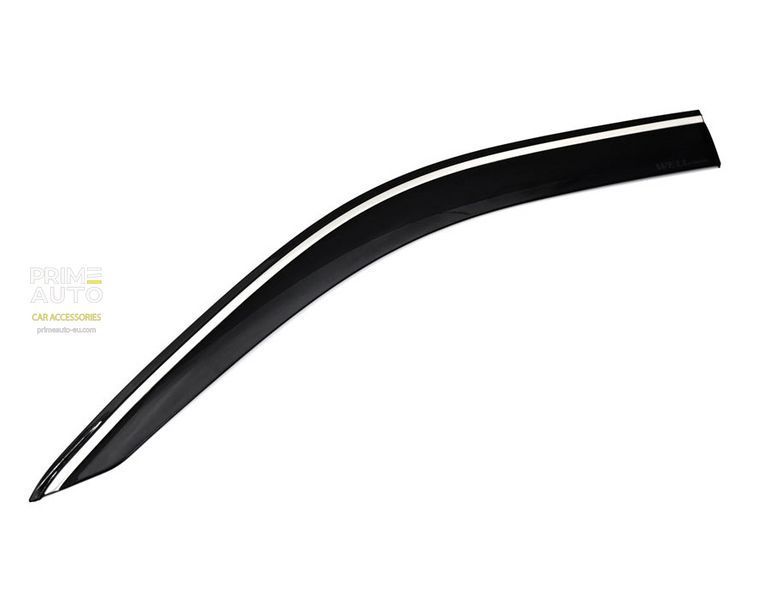 Owiewki do szyb samochodowych num 4 szt z chromowaną odlewanie Cadillac Escalade 2021 - 2024 Wellvisors 3-847CH034