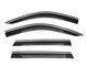 Owiewki do szyb samochodowych num 4 szt z chromowaną odlewanie Cadillac Escalade 2021 - 2024 Wellvisors 3-847CH034