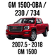 Pneumatic signal with compressor system Model 730 Chevrolet Silverado 1500 2008-2013/2016-2018 Kleinn KLGM1500-734_